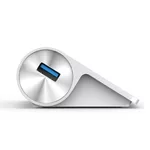 USB хъб Orico M3H4-V1-SV-BP с 4 USB3.0 порта сребрист 3