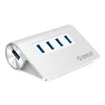 <span>USB хъб</span> Orico M3H4-V1-SV-BP с 4 USB3.0 порта сребрист <span class='catalog-num-in-name'>M3H4-V1-SV-BP</span> - 