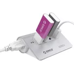 USB хъб Orico M3H4-V1-SV-BP с 4 USB3.0 порта сребрист 7