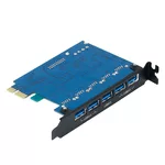 Адаптери Orico PVU3-5O2I-V1 5 Port USB3.0 PCI-Express Card 8