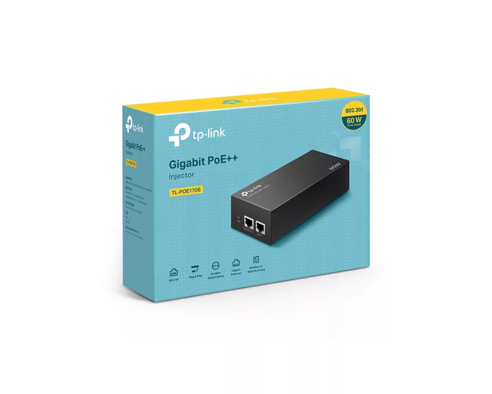 PoE адаптер TP-Link TL-POE170S Gigabit 3