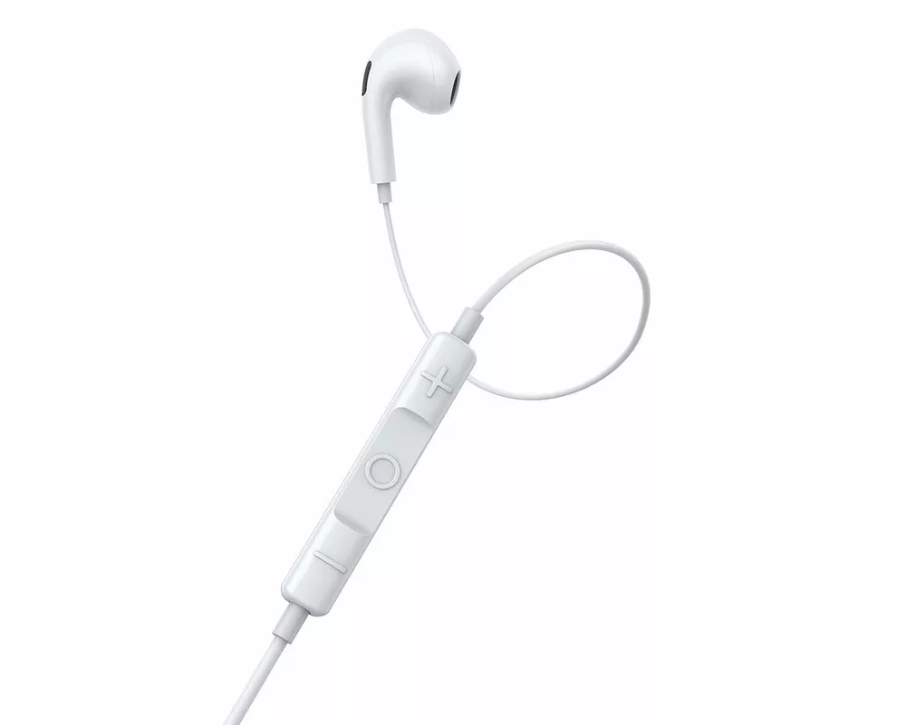 Слушалки с микрофон Baseus Type-C Encok C17, бели 4