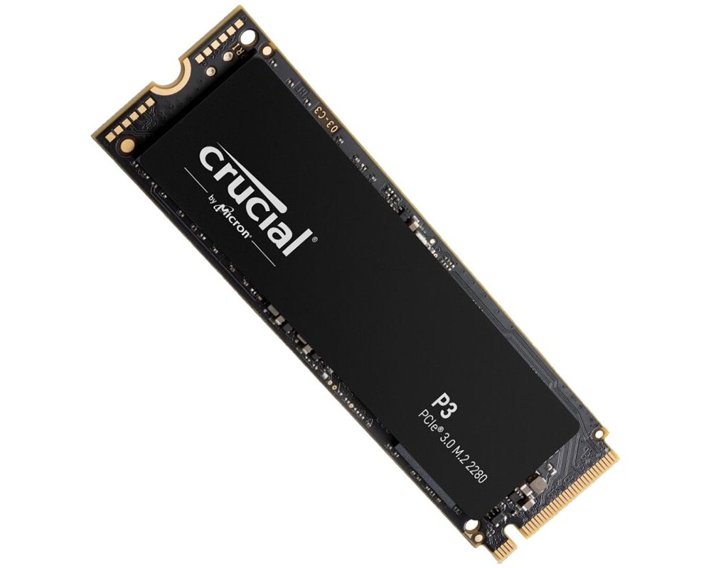 SSD Crucial SSD P3 500GB M.2 2280 PCIE Gen3.0 CT500P3SSD8 2