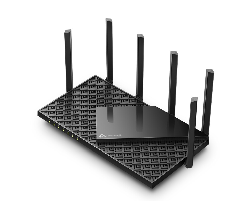 Рутер TP-Link Archer AXE75 3-лентов Wi-Fi6E AXE5400 2