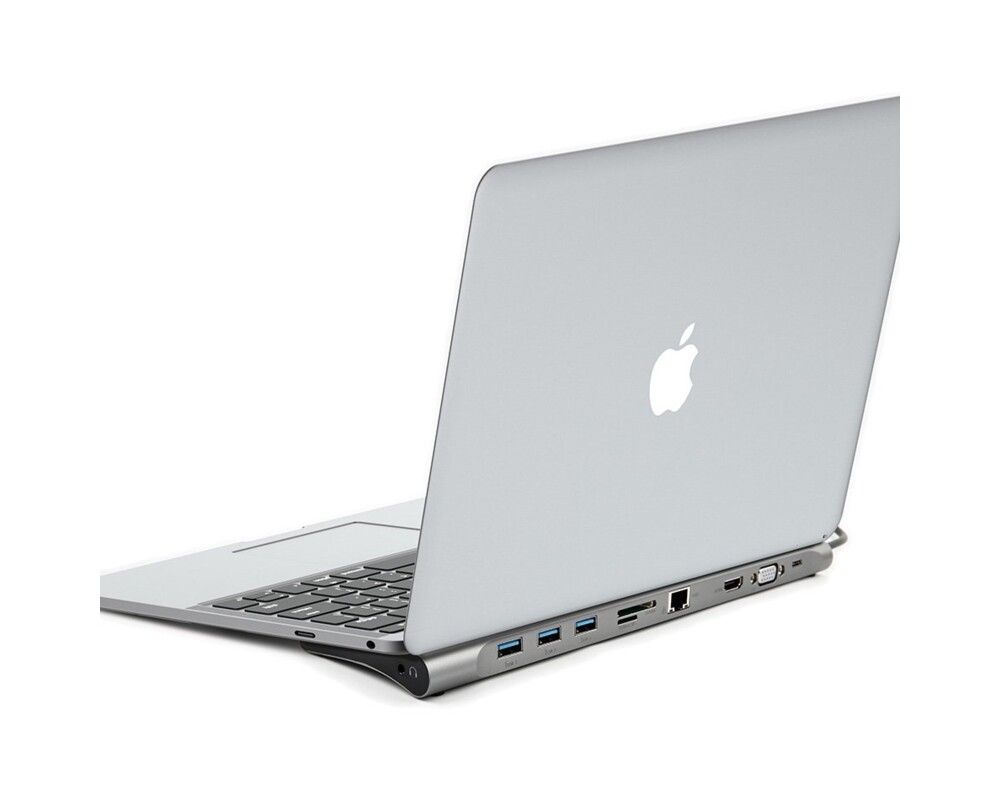 USB хъб Докинг станция Baseus CATSX-F0G Enjoyment Series 10в1 за лаптопи 2