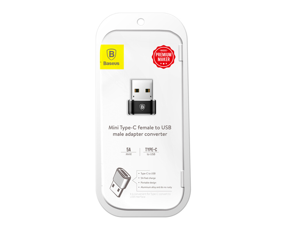 Адаптери Baseus USB-C (F)  към USB A (M) 13