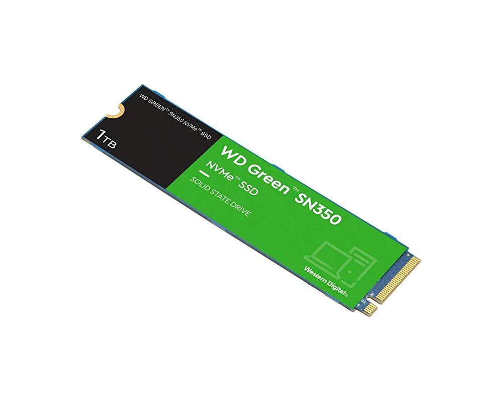 SSD WD Green SN350 NVMe SSD 1TB M.2 2280 PCIe Gen3 8Gb 5