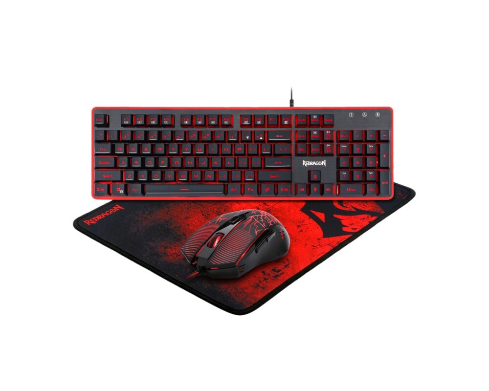 Клавиатура Redragon S107 USB геймърски 2