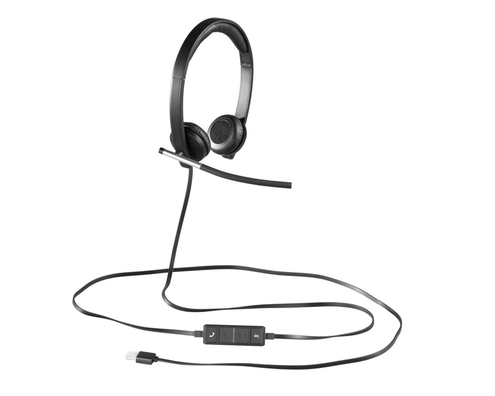 Слушалки LOGITECH H650E CORDED HEADSET STEREO USB... 13