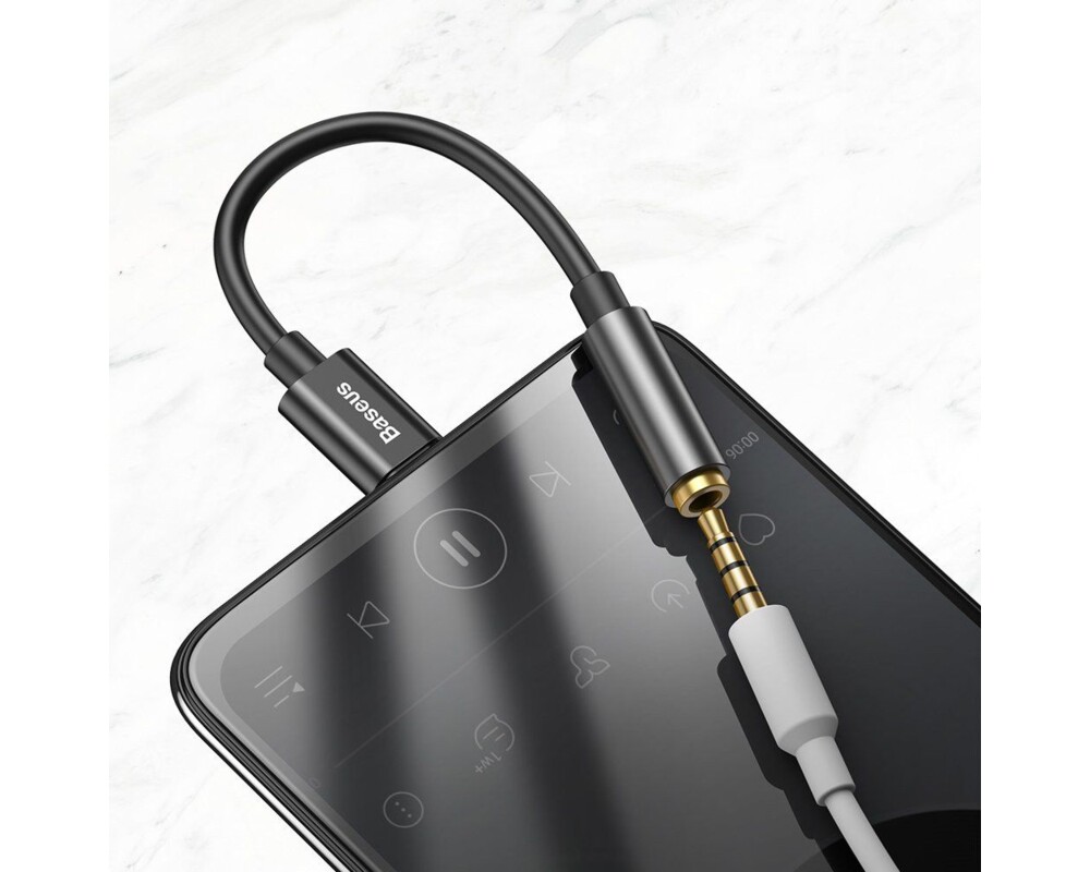 Адаптери Baseus CATL54-01, USB-C/3.5mm, черен 9