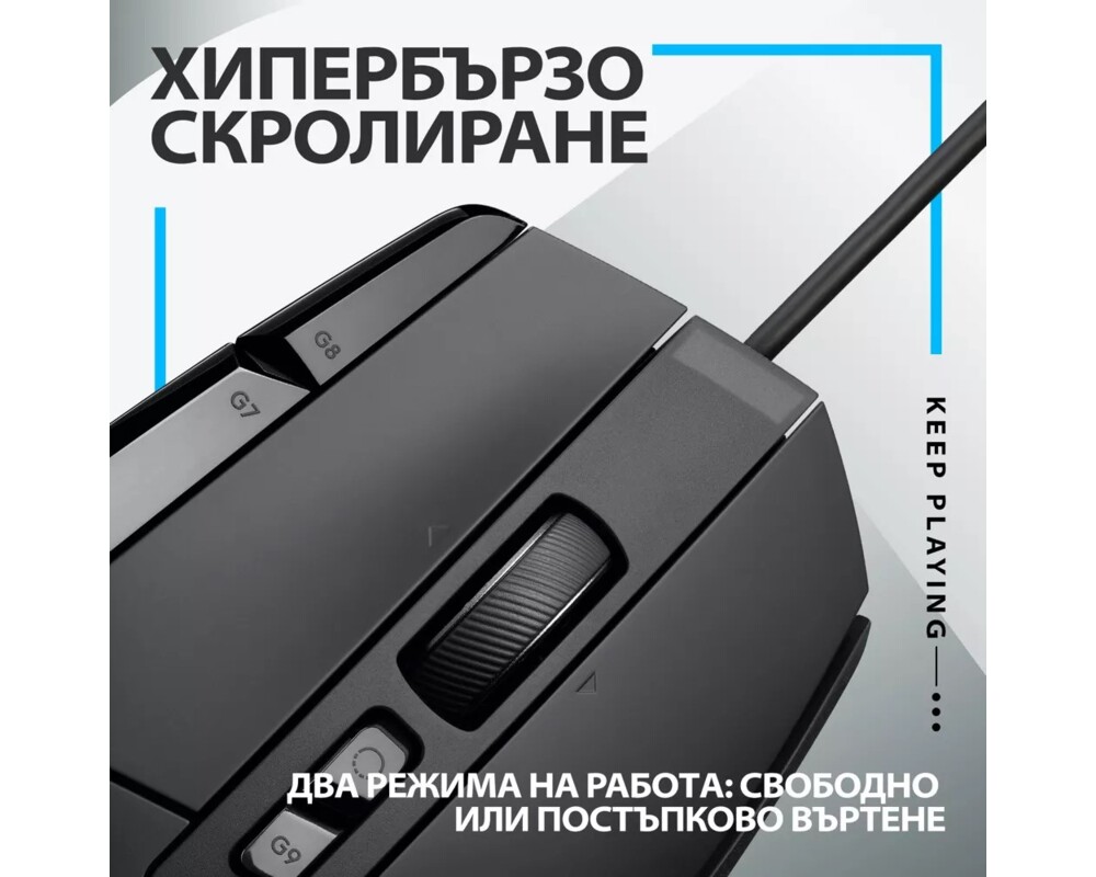Мишка Logitech G502 X 22