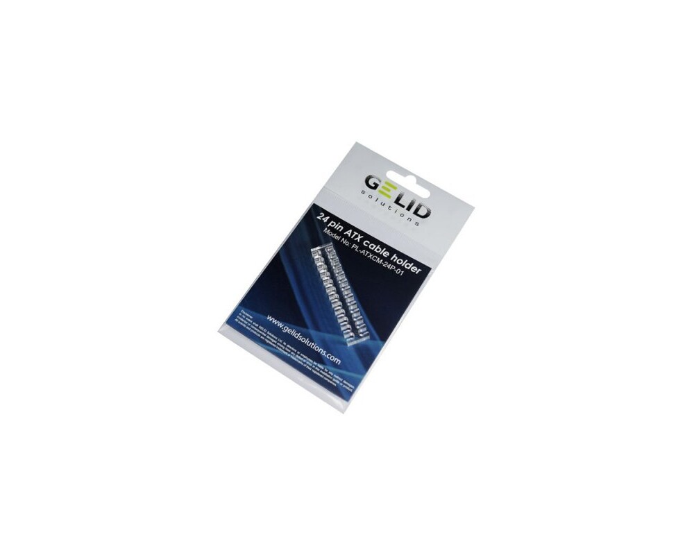 Кабел GELID 24pin Acrylic cable holder WHITE/T... 4