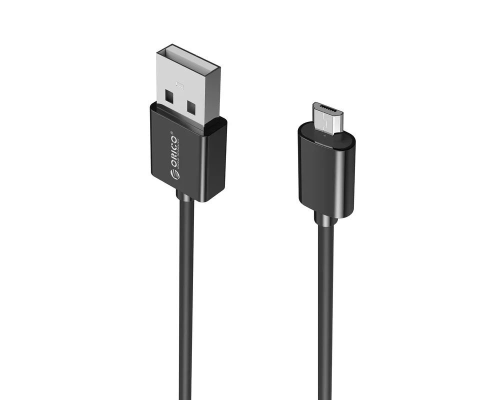 Кабел Кабел Orico ADC-05-V2-BK USB2.0 Micro B към USB-A 0.5 метра 4