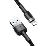 Кабел Baseus Cafule USB-А към Lightning CALKLF-CG1 2м, черен 8