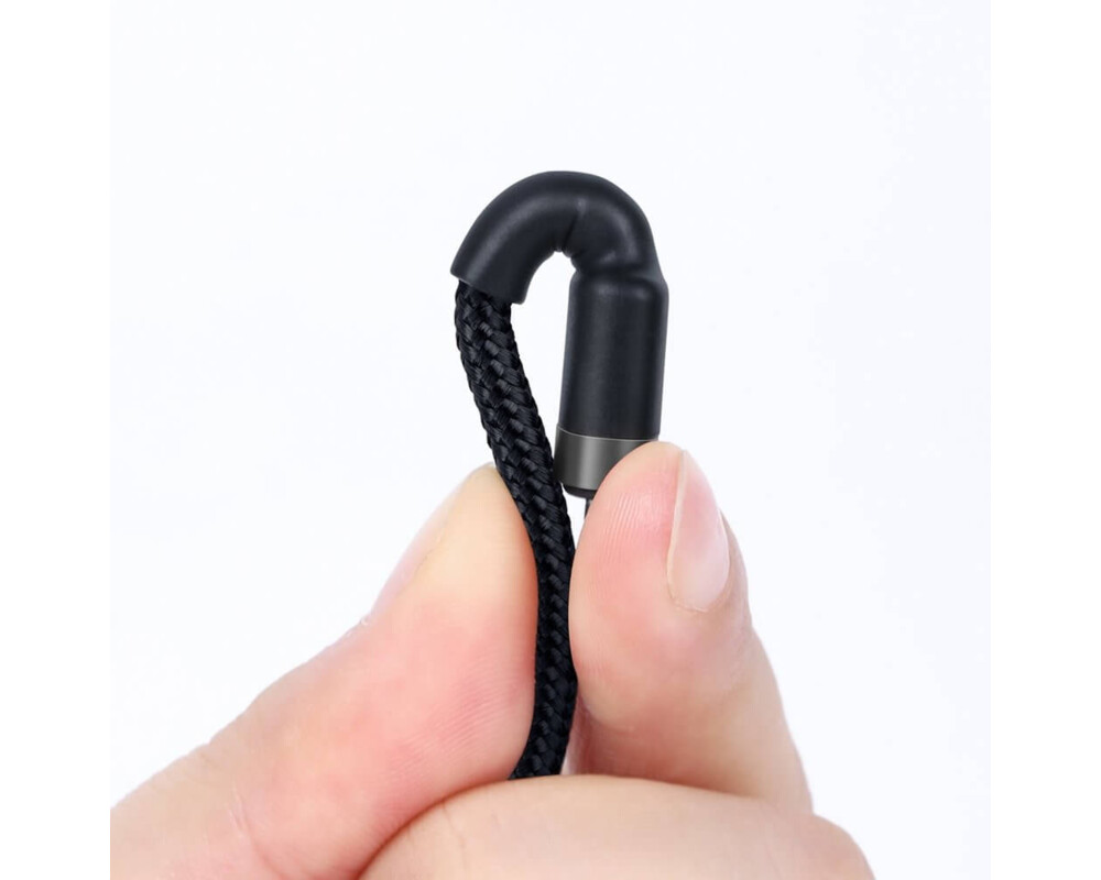 Кабел Baseus Cafule USB-A към USB-C, 2м, черен 6