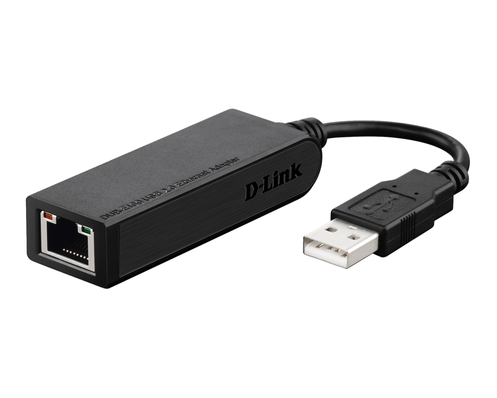 Мрежова карта D-Link USB 2.0 10/100Mbps Fast Ethernet Adapter 9