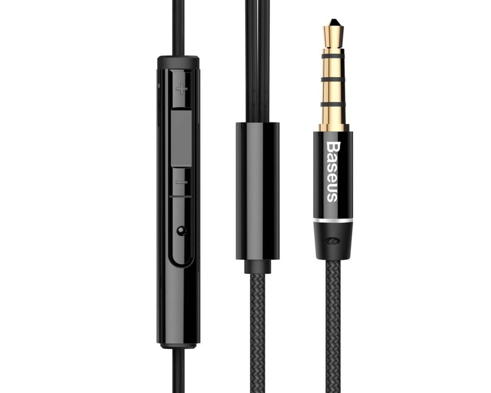 Слушалки Baseus Encok H06 NGH06-01, jack 3.5 мм, черни 3