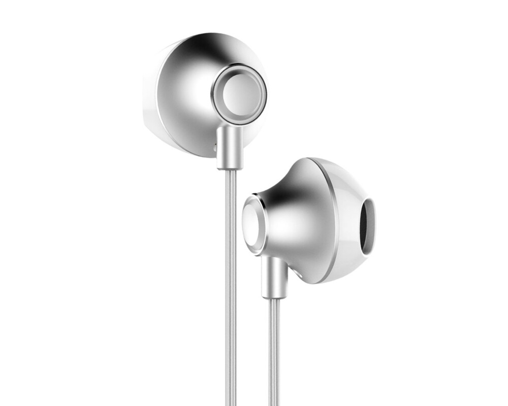 Слушалки с микрофон Baseus Encok H06 NGH06-0S, jack 3.5 мм, сребристи 8