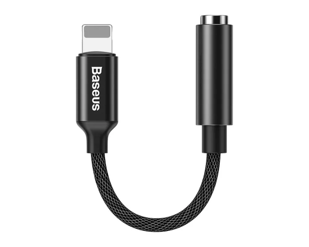 Адаптери Адаптер Baseus L3 CALL3-01 Lightning към 3.5мм mini jack черен 6