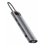 USB хъб Baseus Type-C 11 в 1 Metal Gleam Series CAHUB-CT0G тъмносив 4