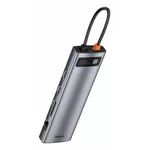 USB хъб Baseus Type-C 11 в 1 Metal Gleam Series CAHUB-CT0G тъмносив 3