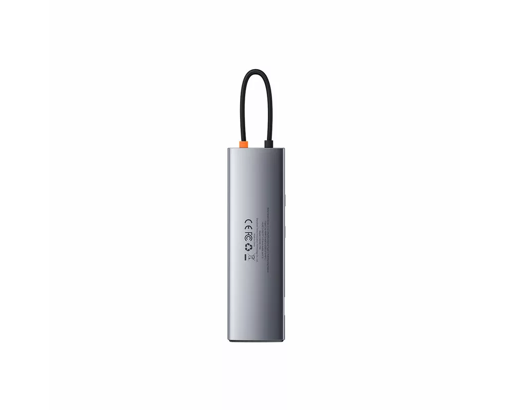 USB хъб Baseus Type-C 11 в 1 Metal Gleam Series CAHUB-CT0G тъмносив 7