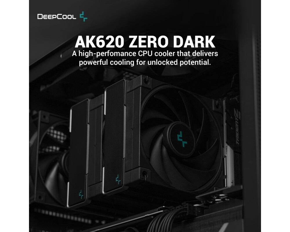 Охладител за процесор DeepCool AK620 Zero Dark 28