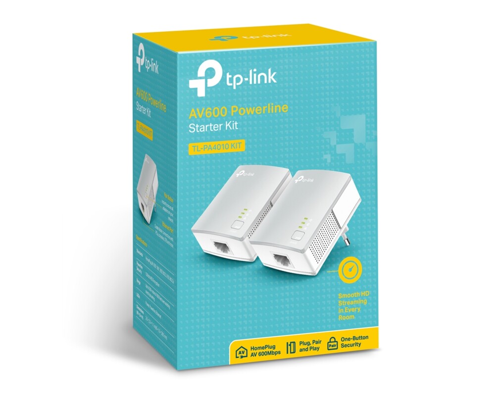 Powerline адаптер TP-Link TL-PA4010 Powerline Starter Kit AV600 nano 7