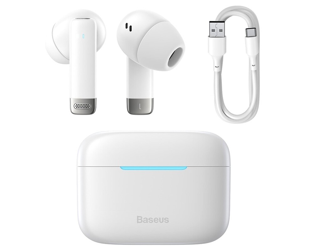 Слушалки Безжични Baseus TWS earphones Bowie E9 NGTW120002 - бели 4