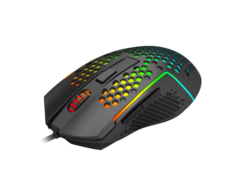 Мишка Redragon Reaping Elite M987P-K RGB PAW3389 32900 DPI геймърска 9