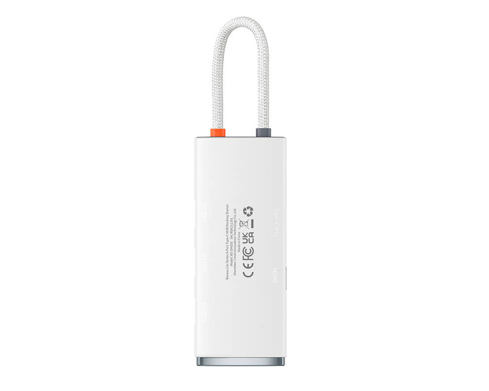 USB хъб Baseus WKQX050001 Type-C Lite Series 6 в 1, мултифункционален, черен 11
