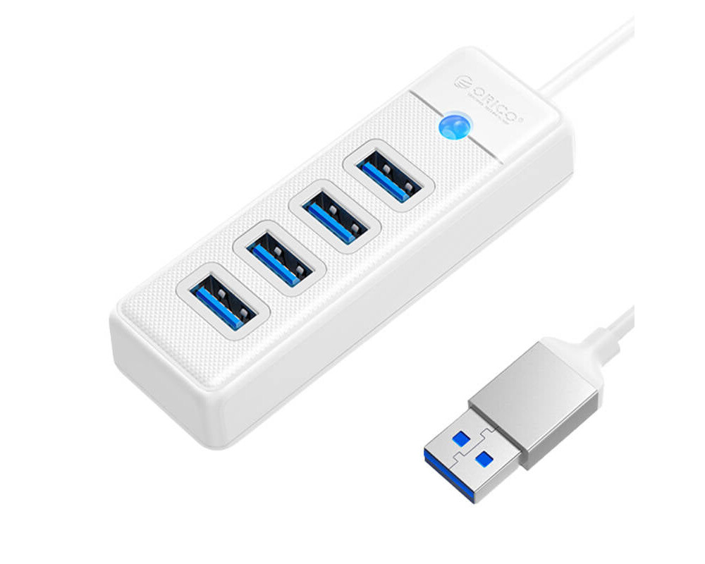 USB хъб Orico хъб HUB USB3.0 4 port Black - PW4U... 16