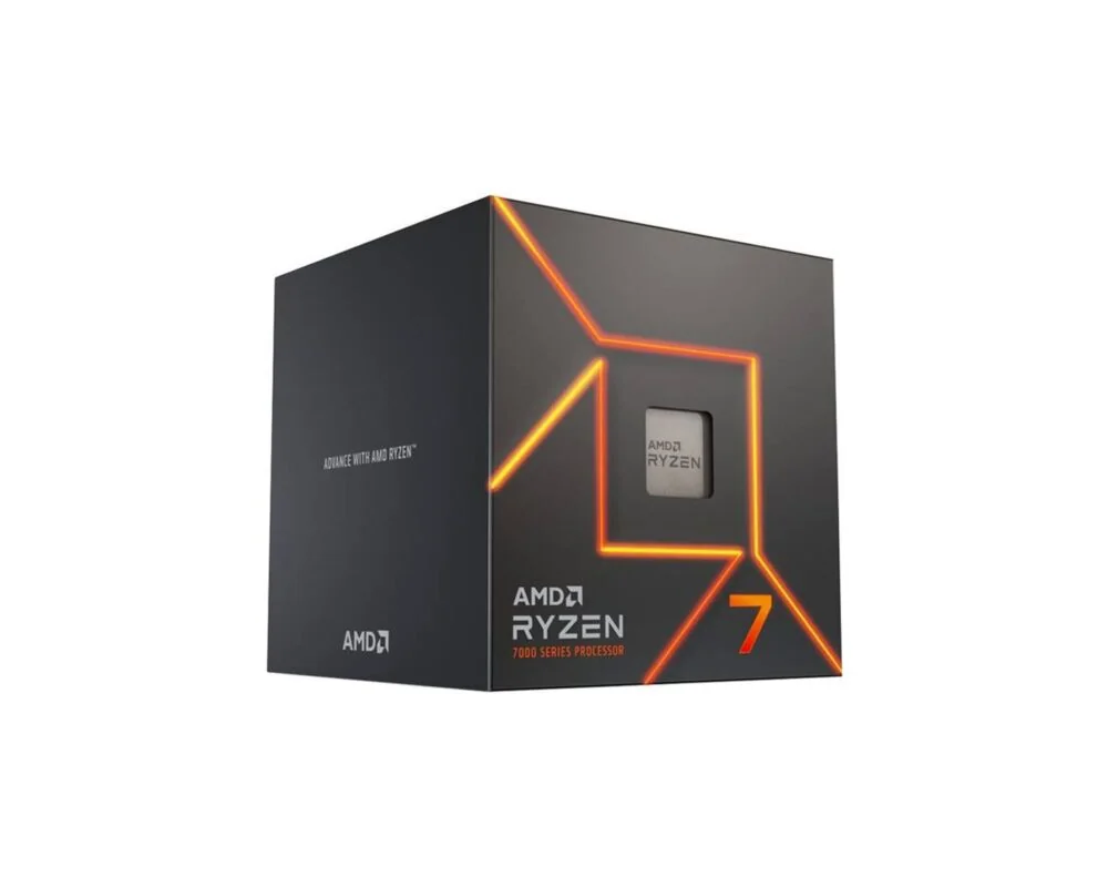 Процесор AMD Ryzen 7 7700 8C/16T (3.8GHz / 5.3GHz Boost 8