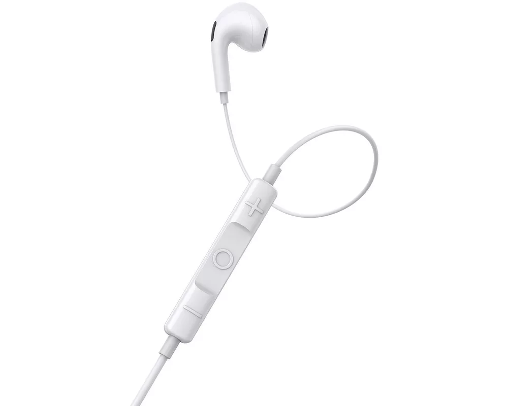 Слушалки с микрофон Baseus Encok H17 NGCR020002 3.5mm mini jack, бял 2