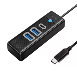  Orico PWC2U-C3-015-BK-EP USB-C към 2x USB 3.0 + USB-C черен 636731 PWC2U-C3-015-BK-EP на топ цена - PIC.bg
