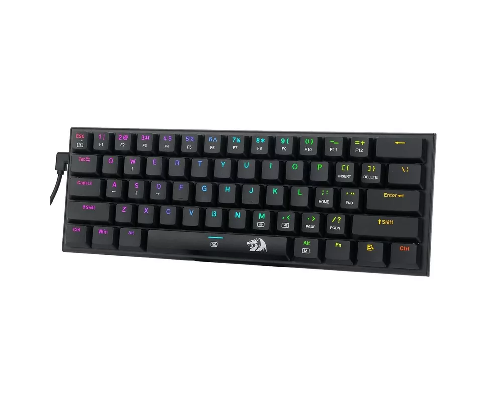 Клавиатура RGB гейминг клавиатура Redragon Anivia Pro Red Switch механична K614RGB-PRO_RD - черна 2