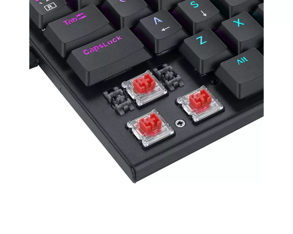 Клавиатура RGB гейминг клавиатура Redragon Anivia Pro Red Switch механична K614RGB-PRO_RD - черна 7
