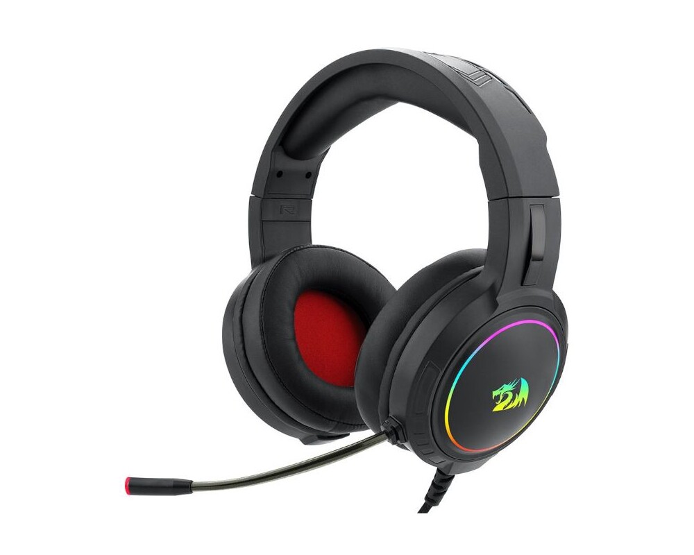 Слушалки Геймърски с микрофон Redragon Mento H270-RGB жични - черни 2