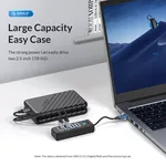 USB хъб Orico USB-C към 2x USB 3.0+USB-C 5Gbps 0,15 м PWC2U-C3 - бял 4