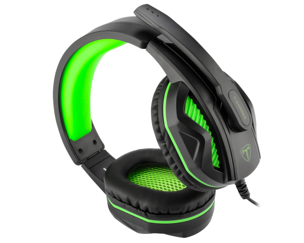 Слушалки Геймърски T-Dagger Cook T-RGH100 3