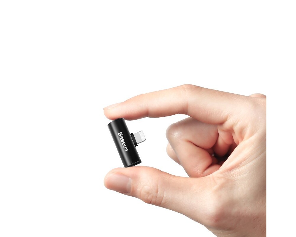 Адаптери Адаптер Baseus L46 Adapter от Lightning към 2x Lightning порта (женски) CAL46-01 - черен 8