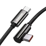 Кабел Кабел Baseus Legend Elbow CATCS-01 USB-C към USB-C 100W 1м черен 2