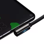 Кабел Кабел Baseus Legend Elbow CATCS-01 USB-C към USB-C 100W 1м черен 5