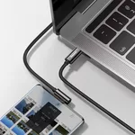 Кабел Кабел Baseus Legend Elbow CATCS-01 USB-C към USB-C 100W 1м черен 6