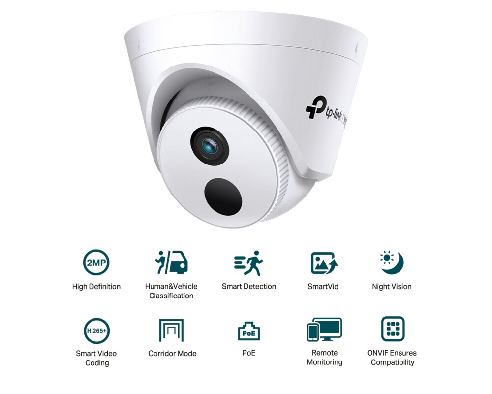 Цифрова IP камера аTP-Link Turret Network Camera VIGI C420I(2.8mm) 2