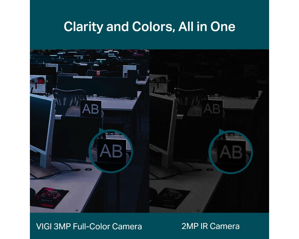 Цифрова IP камера TP-Link 3MP Full-Color Turret Network Camera VIGI C430(2.8mm) 4