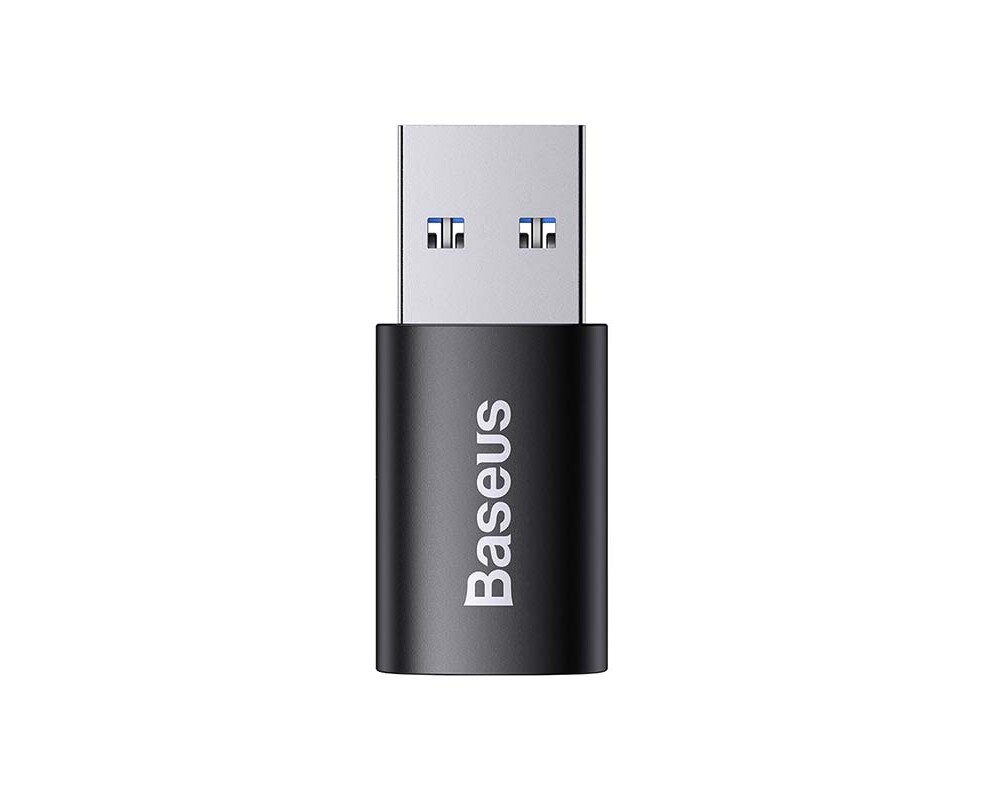 Адаптери Baseus Ingenuity USB-A мъжко към USB-C женско adapter OTG (USB 3.1) за мобилни устройства с USB-C порт ZJJQ000101 - черен 10