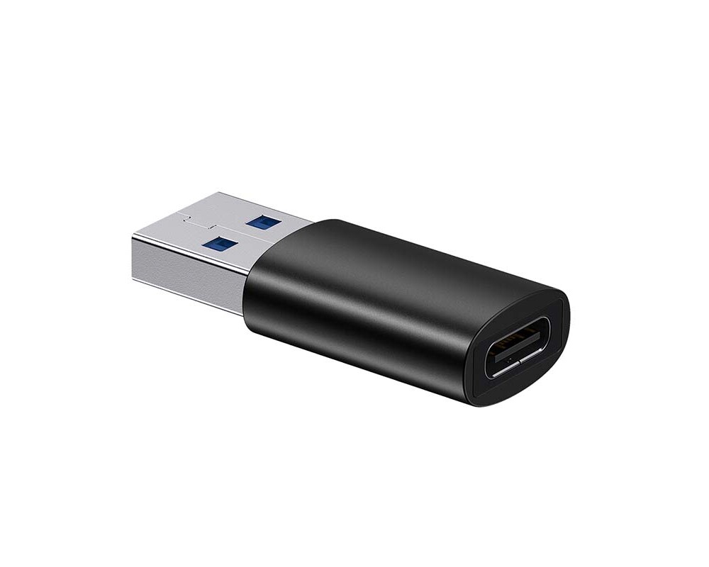 Адаптери Baseus Ingenuity USB-A мъжко към USB-C женско adapter OTG (USB 3.1) за мобилни устройства с USB-C порт ZJJQ000101 - черен 8