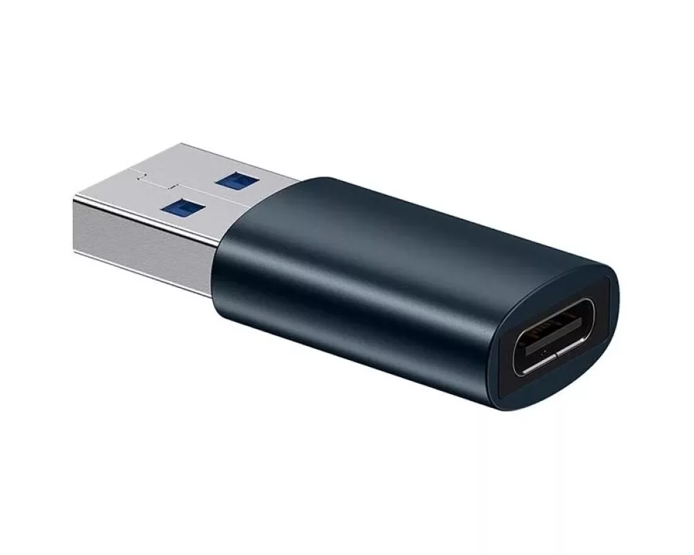 Адаптери Baseus Ingenuity USB-A мъжко към USB-C женско adapter OTG (USB 3.1) за мобилни устройства с USB-C порт ZJJQ000101 - черен 2