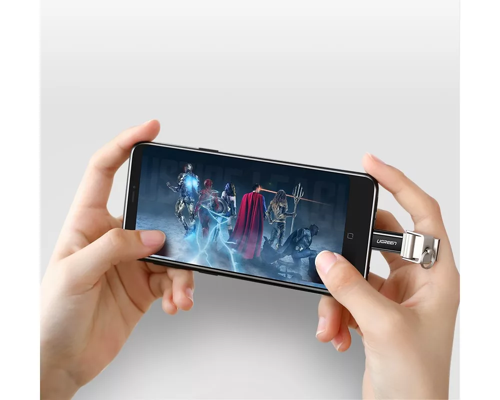 Адаптери Адаптер Ugreen micro USB към USB Type C 30154 4